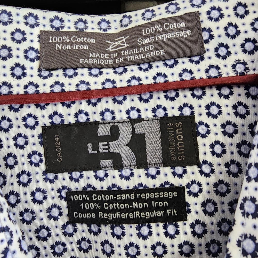 Simons LE31 Men's Dress Shirt - Size 18
